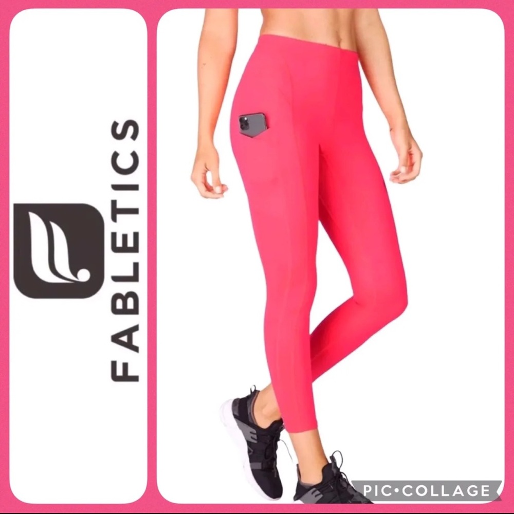 Fabletics High Waisted Sculptknit Leggings Sz Small
